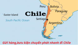 Gửi hàng,bưu kiện chuyển phát nhanh đi Chile